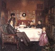 William Orpen A Bloomsbury Family china oil painting reproduction